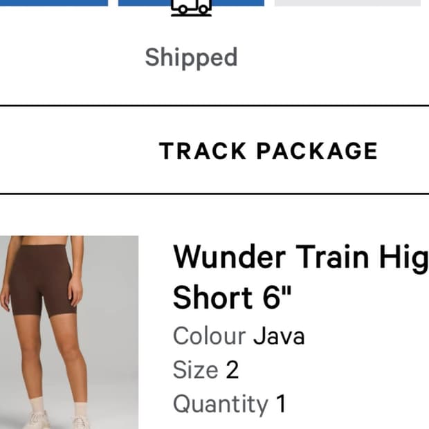 룰루레몬 원더 트레인 6 쇼츠 2 Java (새상품)