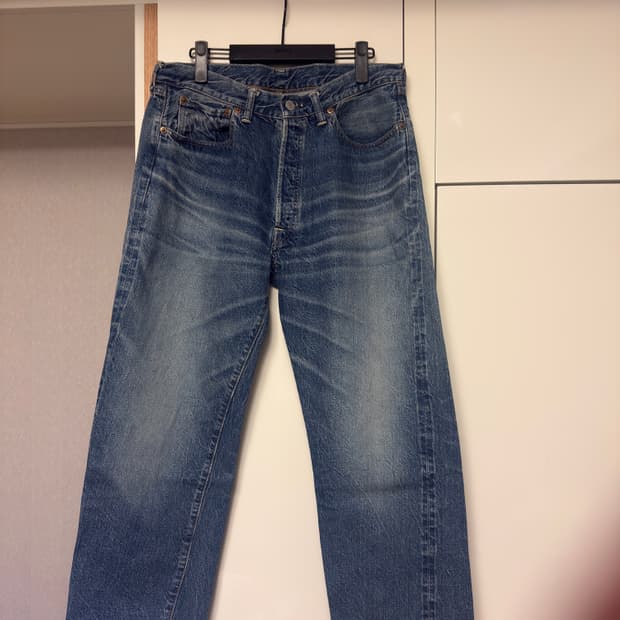 2ND-HAND 1101 USED WASH LIGHT INDIGO