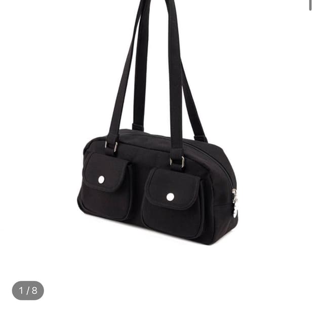 큘 포켓백 블랙