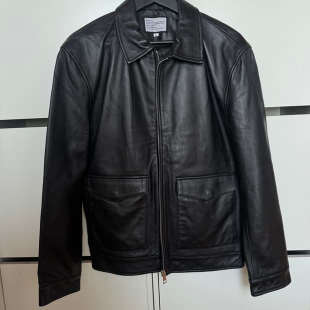 에이징ccc 가죽 자켓 XL