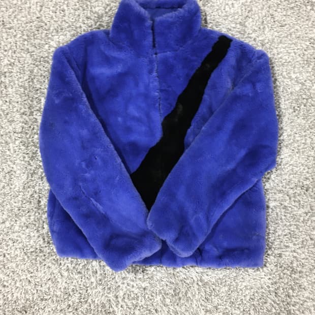 나이키 퍼 재킷