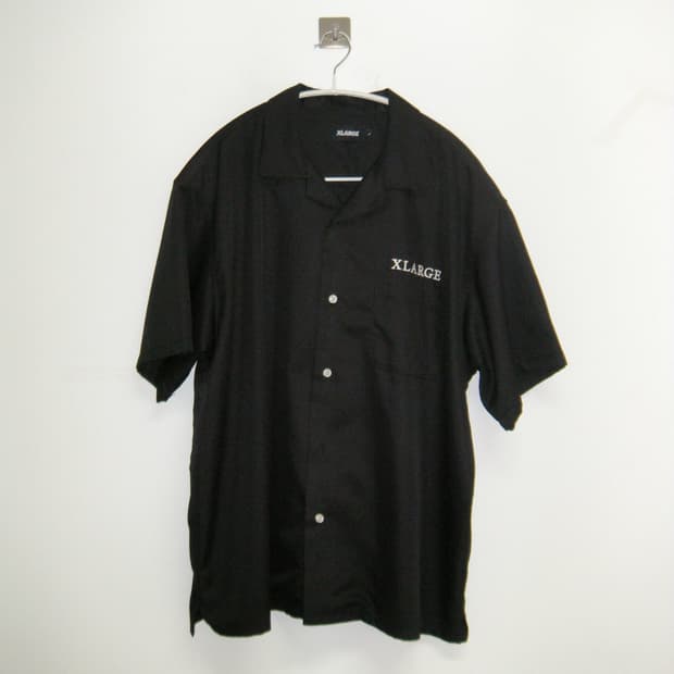 Xlarge 블랙 반소매 셔츠