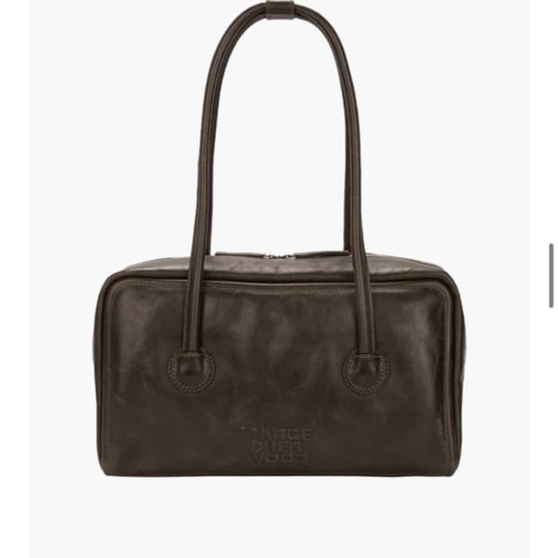 마지셔우드 소프트 보스턴백 워시드브라운