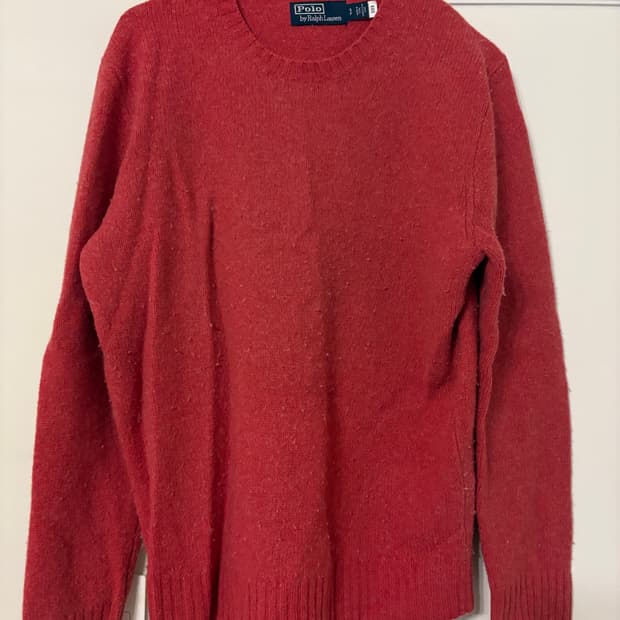 울캐시미어 엘보우 패치 니트 스웨터