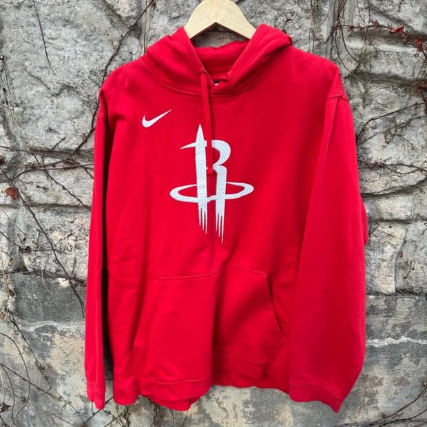 나이키 nba 빈티지 후드티 레드 빅사이즈