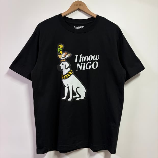 [F] I KNOW NIGO 니고 머천다이즈 반팔 티셔츠