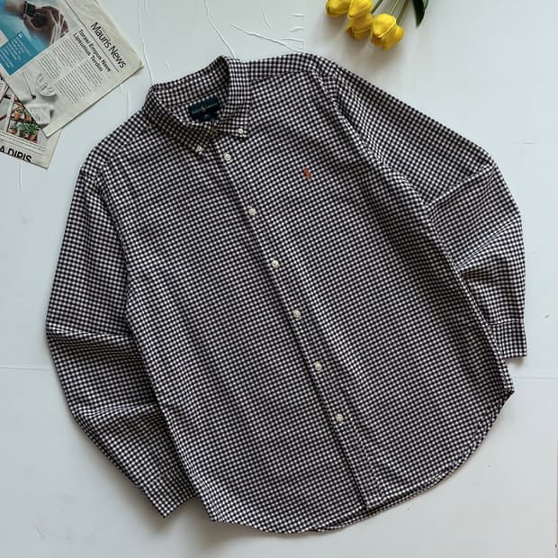 Polo 폴로랄프로렌 깅엄 체크 셔츠