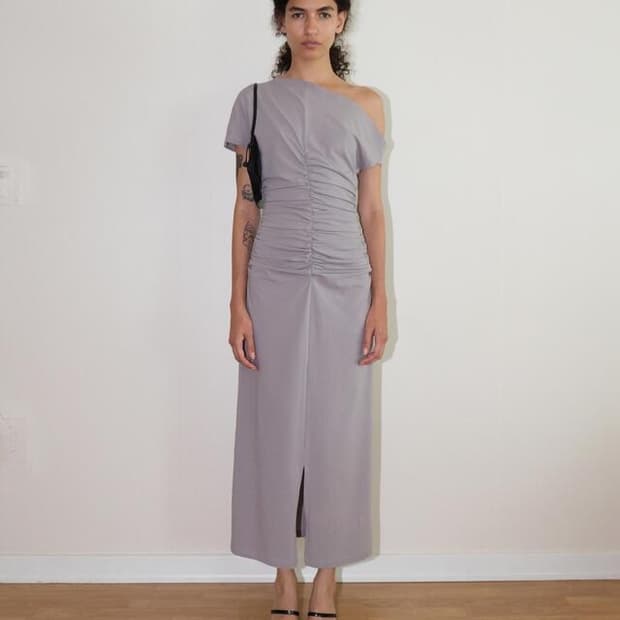 이콤마이 UNBALANCED SUN DRESS