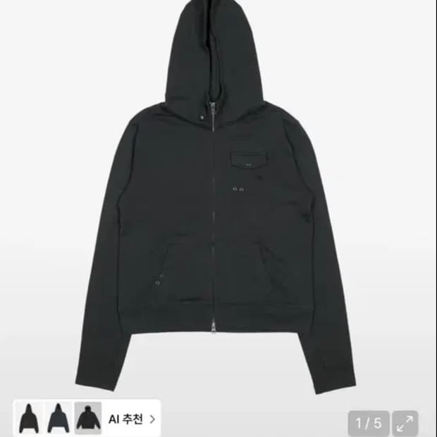 TCM easy pocket hooded zip-up 후드집업