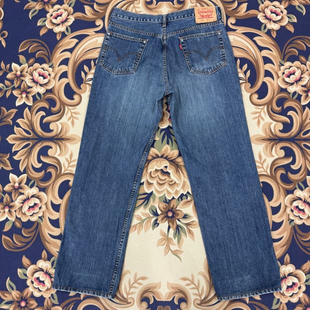 (34)00s리바이스 Levis 506워싱 데님팬츠