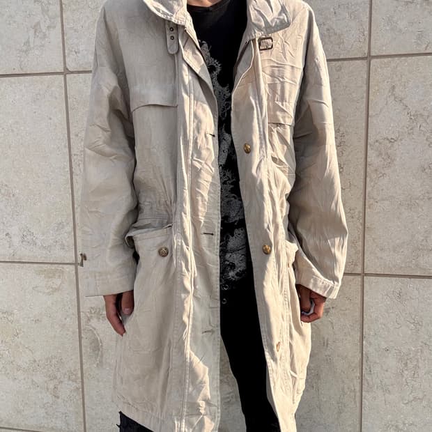 “Playboy” Minimal Mood Long Coat Jacket