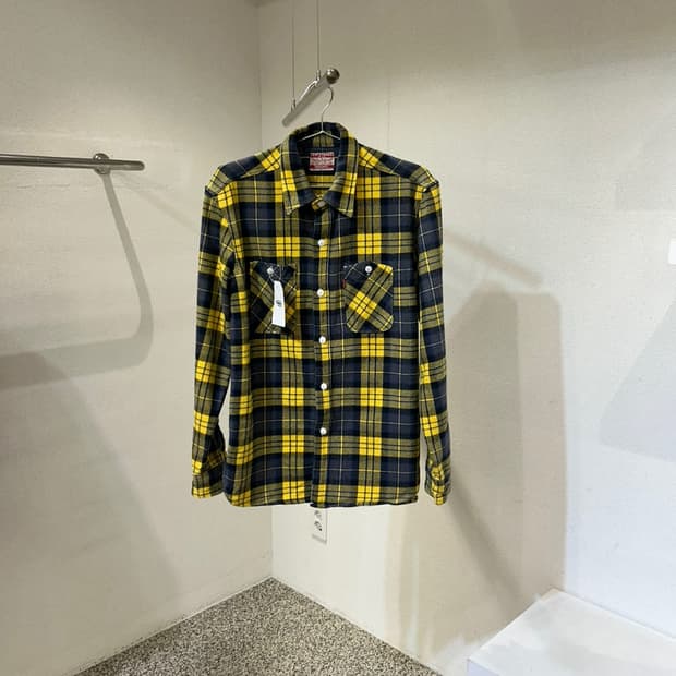 리바이스 오리지널 체크 셔츠