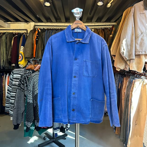 프렌치워크웨어 페이드 프렌치 워크 자켓