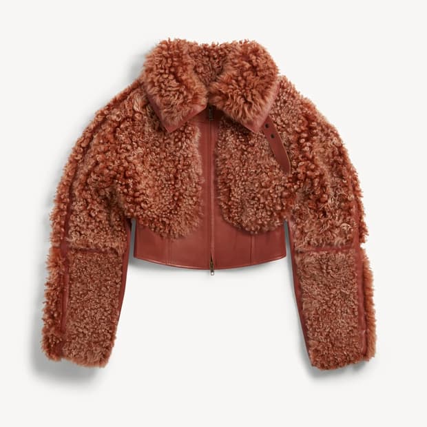 KNWLS 무스탕 자켓