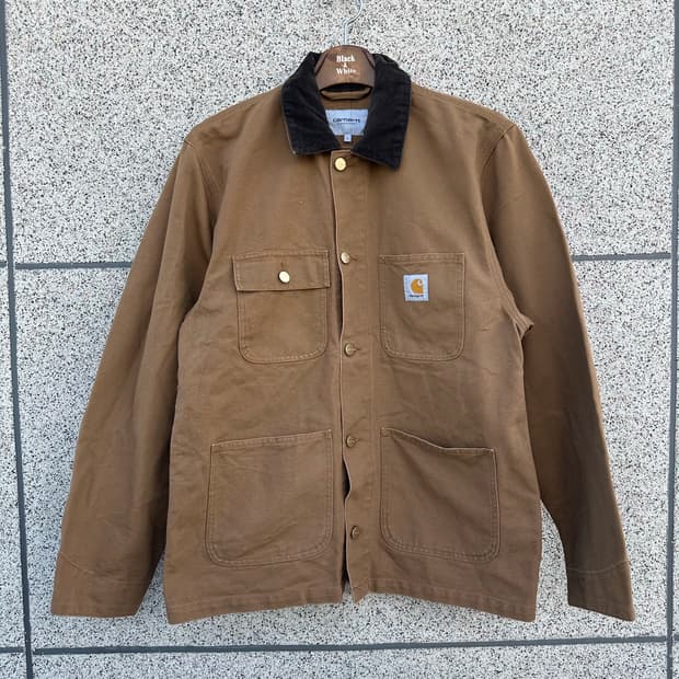 칼하트 브라운 헌팅 자켓 L