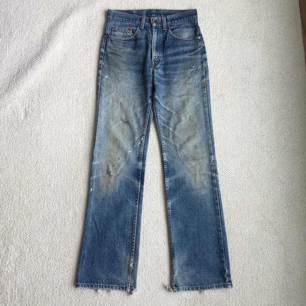 90‘s levis 리바이스 517 부츠컷 데님 굿에이징