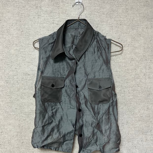 일본 빈티지 조끼