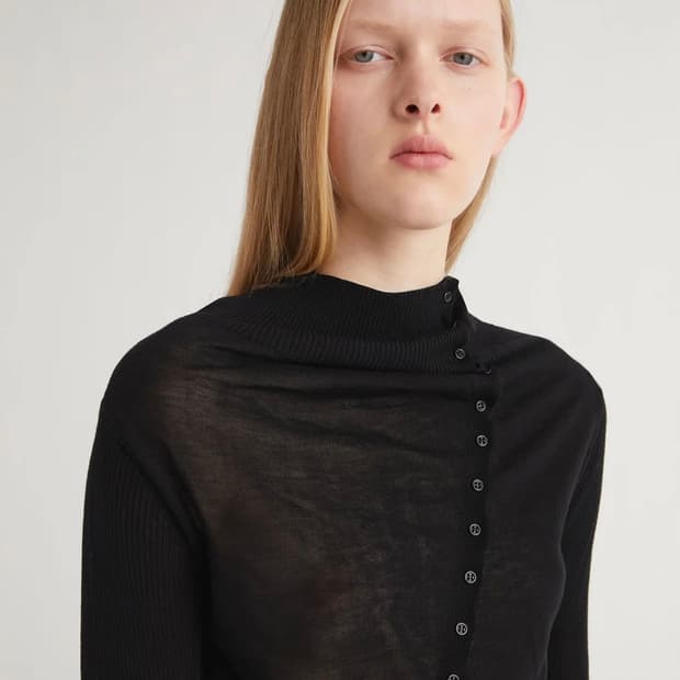 [XS,S,M]팔로마울 Igna 가디건/블랙