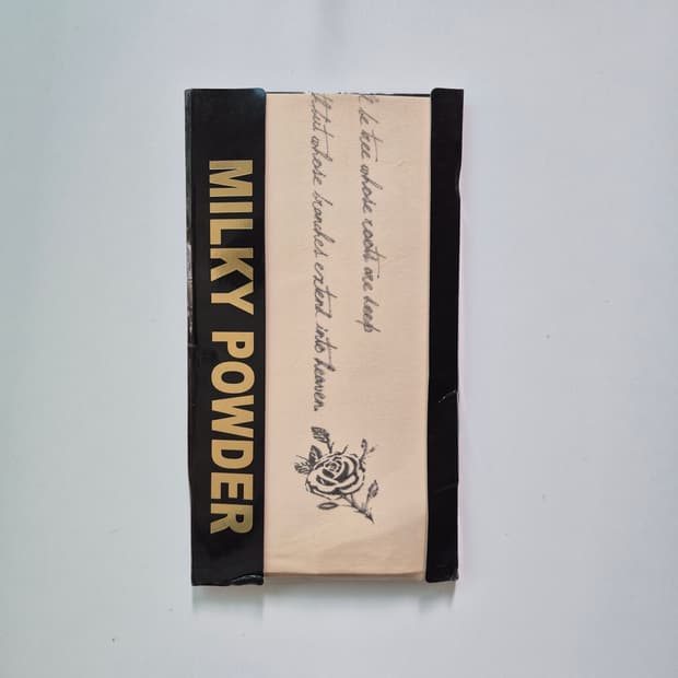 MILKY POWDER 타투 프린트 스킨 팬티스타킹