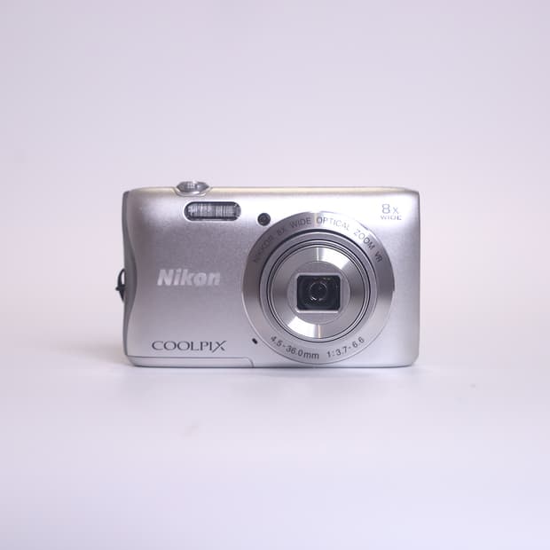 니콘 쿨픽스 S3700 실버 박스셋