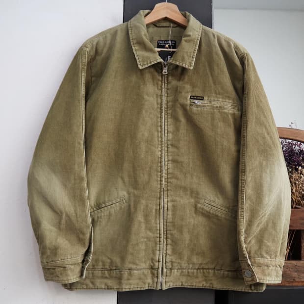 폴로진스 코듀로이 해링턴 자켓 65 