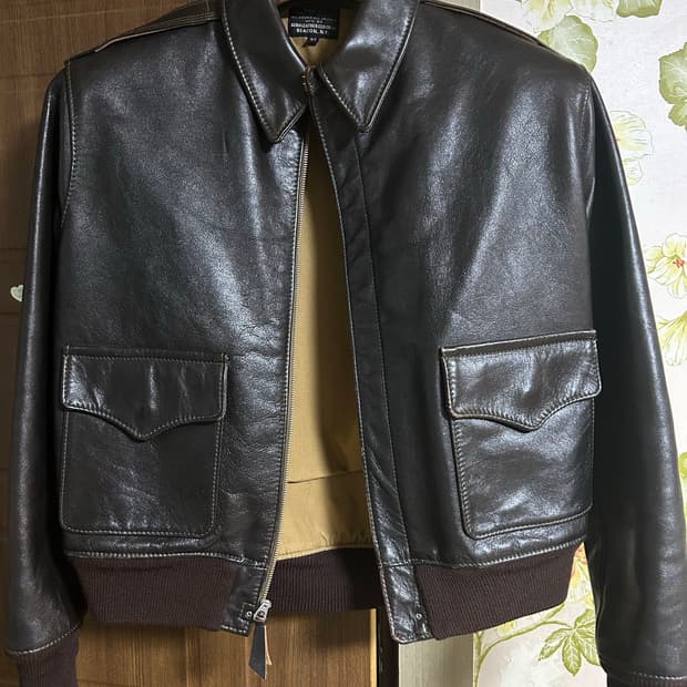 에어로 레더 a2 자켓