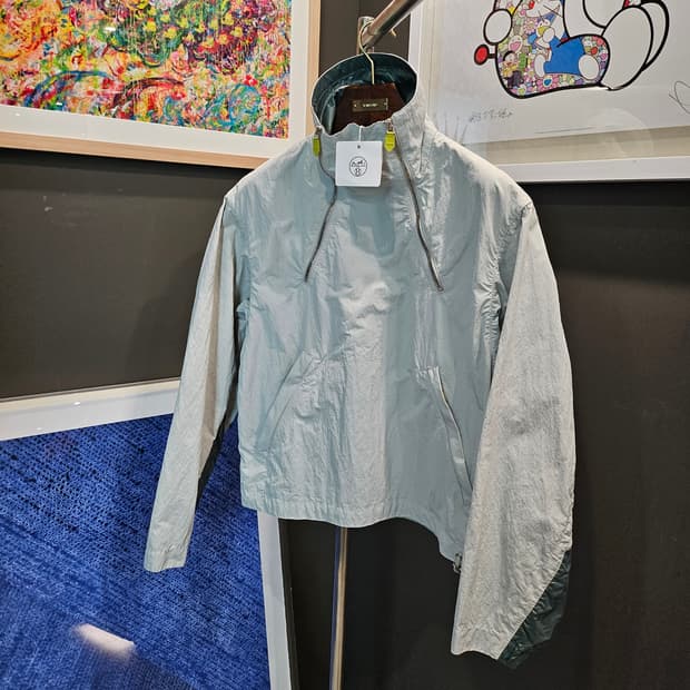 에르메스 하이넥 two zip 신상 윈드브레이커 자켓