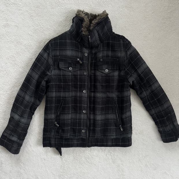 체크 자켓