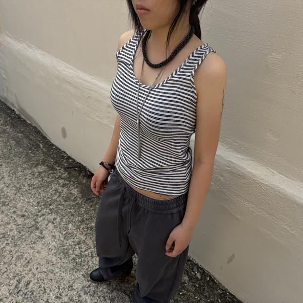 Theory Linen Sleeveless Top