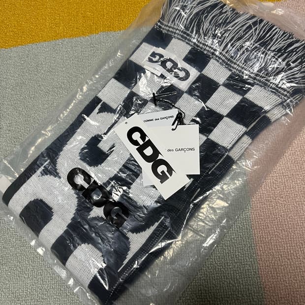 cdg 머플러 목도리 꼼데가르송 굿디자인샵 스카프