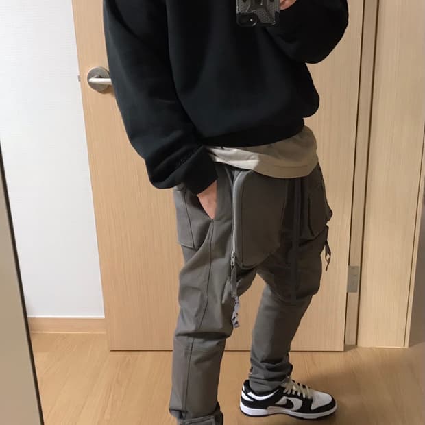 파아카이브 3D 포켓 카고 팬츠(m) 새상품