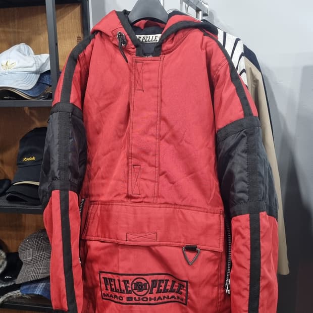 펠레펠레 90s 올드스쿨 YG 겨울 아노락 점퍼 L(가슴단면65)상태좋음