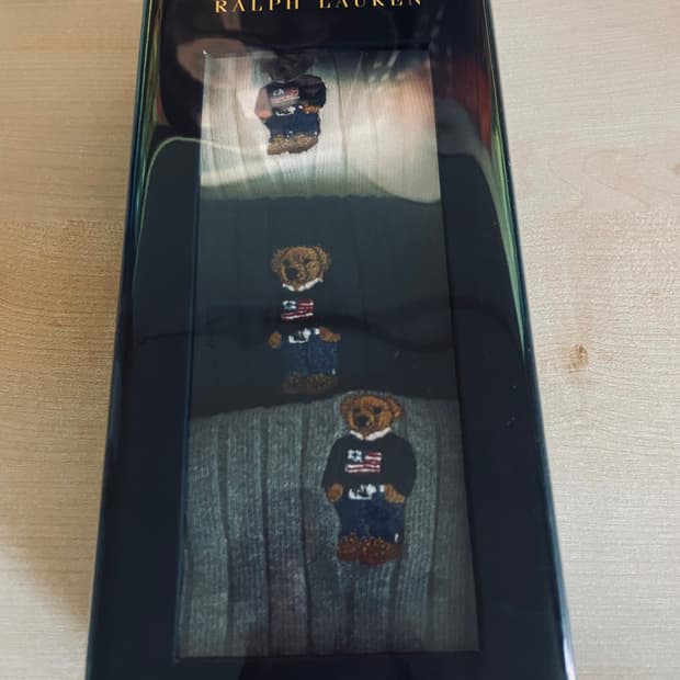 폴로 곰돌이 양말