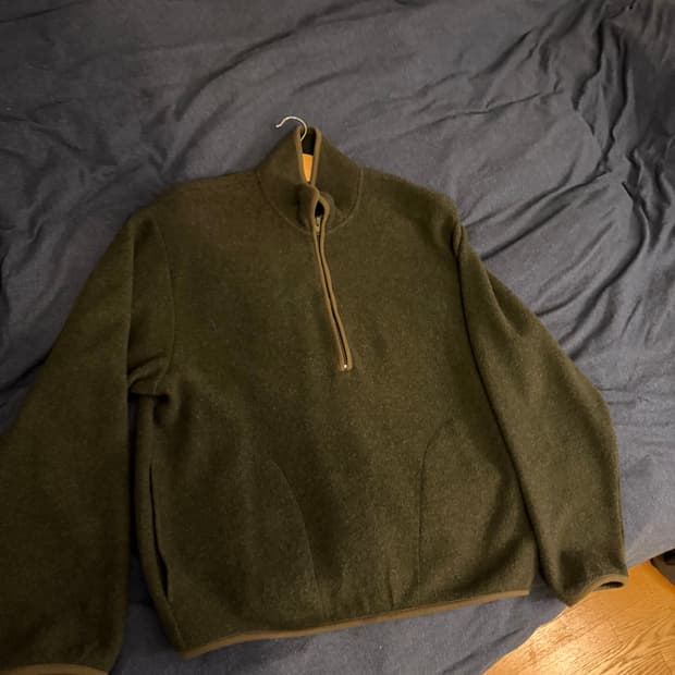 선플라워 하프집업 