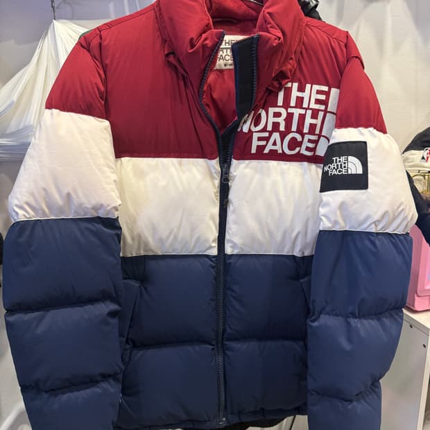 노스페이스 화이트라벨 패딩 M/95