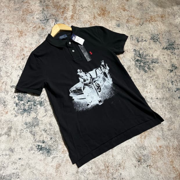 폴로 새상품 래드포니 카라반팔티셔츠