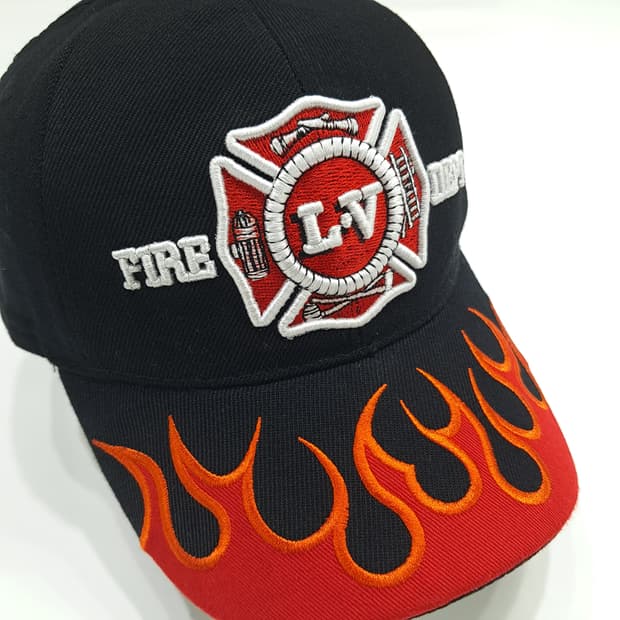 Chelona Fire Dept 플레임 레이싱캡 P1632