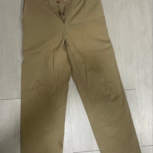 데밀 LOT.032 치노 트라우저 카키 30사이즈