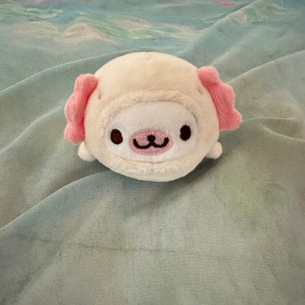 산엑스 마메고마 테노리 우파루파 인형