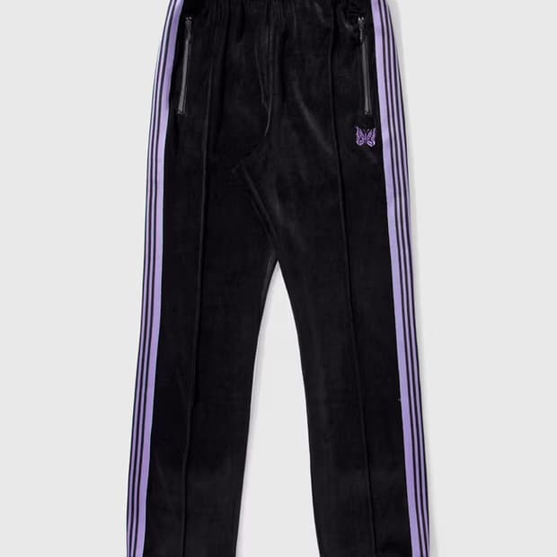 Needle trackpants narrow  니들스 트랙팬츠 벨루어 S