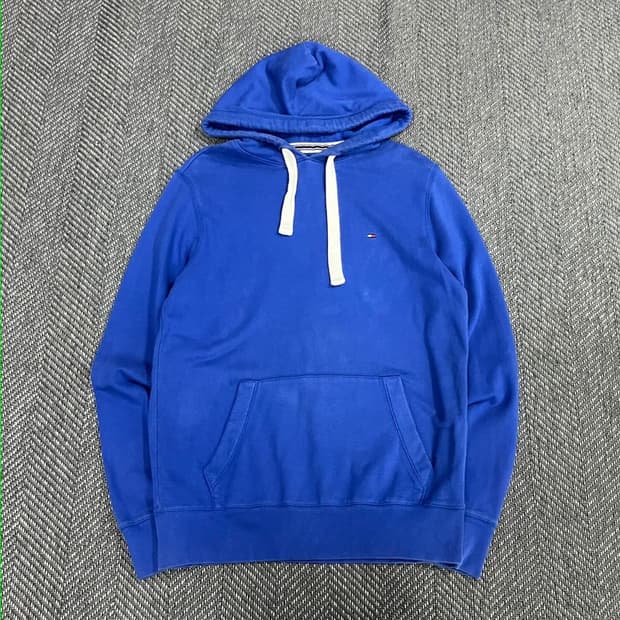 타미힐피거 스몰로고 베이직 후드티 v5440
