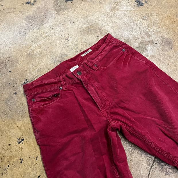[정품/30] 폴로 랄프로렌 레드 코듀로이 바지 b10