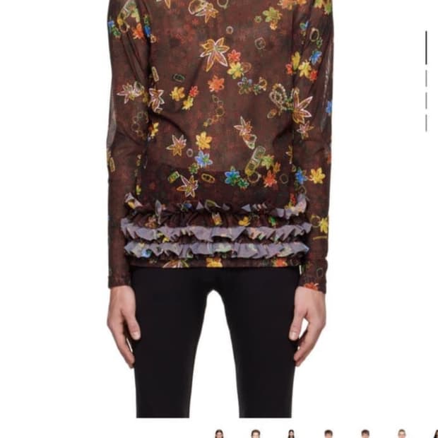 몰리고다드 프릴 티셔츠