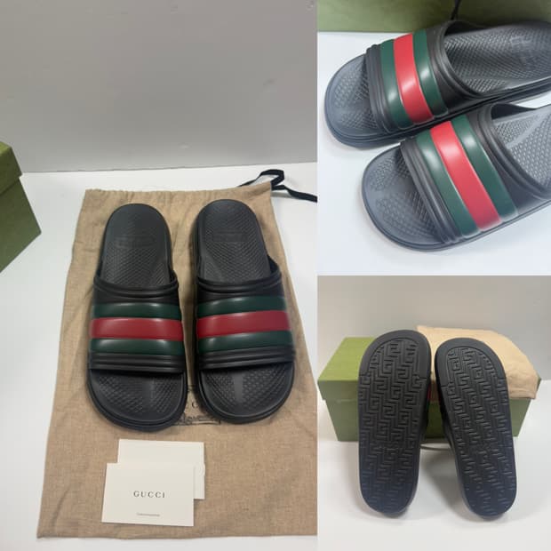구찌 남성 슬리퍼 정품