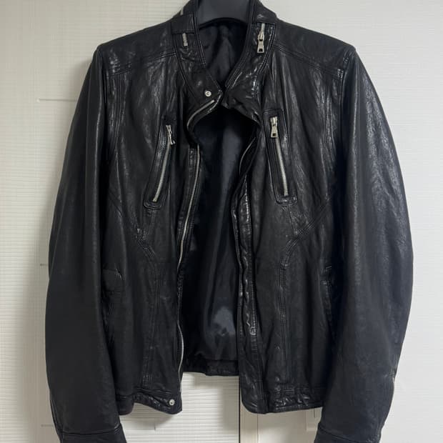 이태리 베지터블 램스킨 레더자켓 110(XXL)