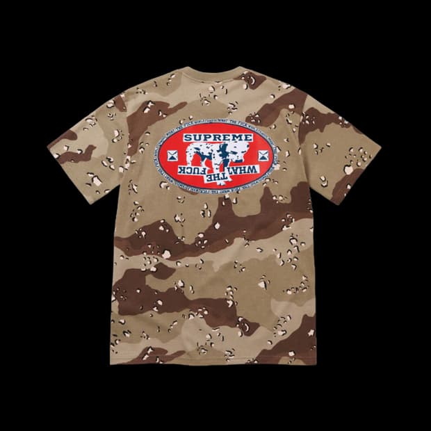 (사이즈 M) 슈프림 달마시안 티셔츠 초콜릿 칩 카모 25SS