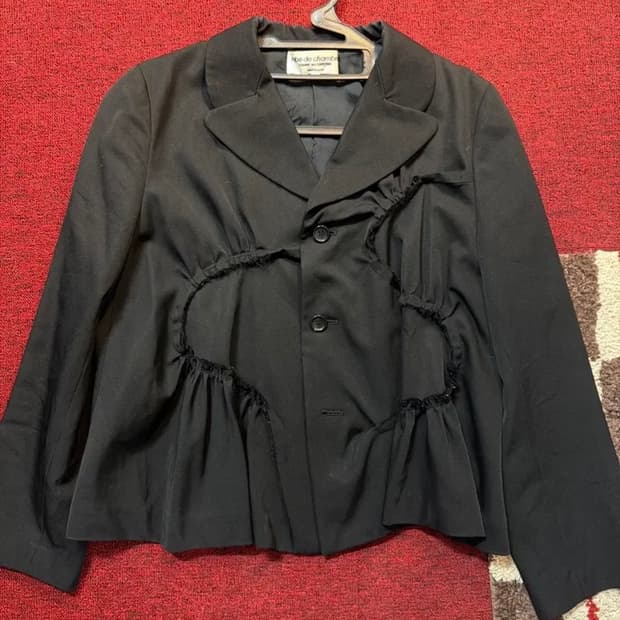 꼼데가르송 로브 드 샹브레 아카이브 자켓 L