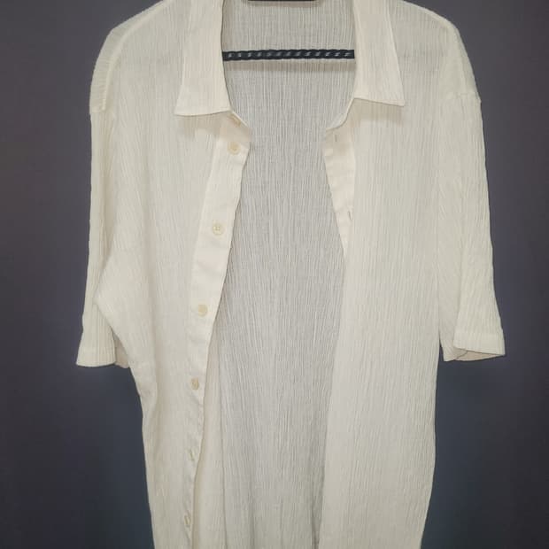 Issey Miyake short sleeve shirt