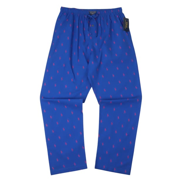 폴로 랄프로렌 블루 포니 파자마 팬츠