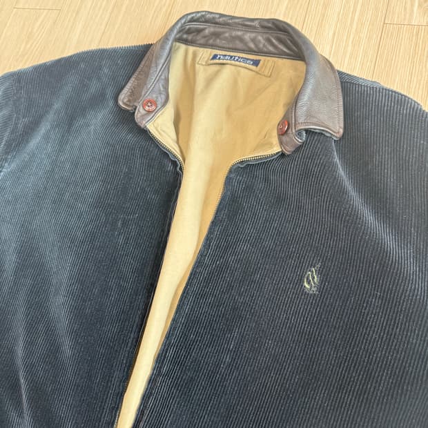 노티카 리버서블 코듀로이 봄버자켓 XXL(110)